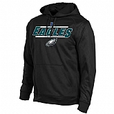 Men's Philadelphia Eagles Majestic Synthetic Hoodie Sweatshirt - Black,baseball caps,new era cap wholesale,wholesale hats
